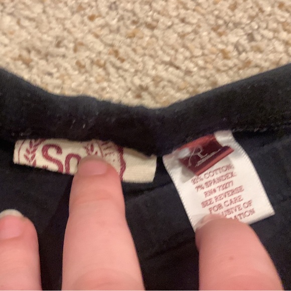 3 Pairs SO Black Leggings (Large) - Picture 6 of 10